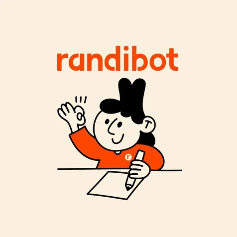 포트폴리오-[랜디벗] 캐릭터 로고 디자인