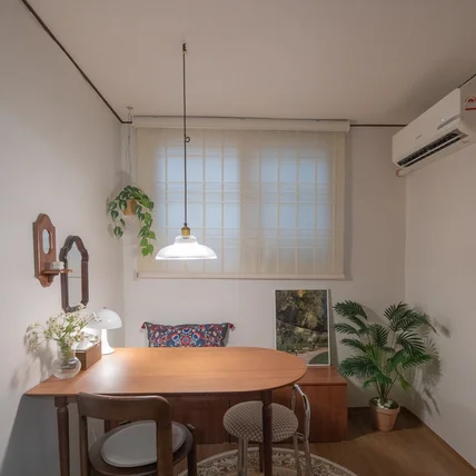 포트폴리오-[촬영/보정]건대 빈티지풍 에어비앤비 숙소 공간 사진 촬영