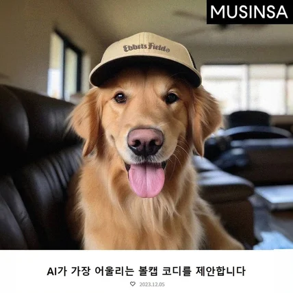 포트폴리오-패션 AI 룩북, 무신사 매거진에 소개