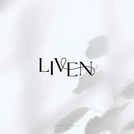 포트폴리오-뷰티샵 로고디자인 로고제작_LIVEN