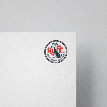 포트폴리오-애견용품점/펫샵 로고_PUFF