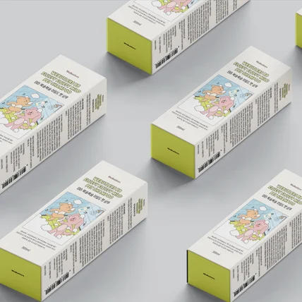 포트폴리오-2024 위버틀러즈 샴푸 단상자 패키지