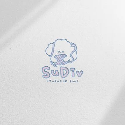 포트폴리오-SuDiv 캐릭터 드로잉 로고 디자인
