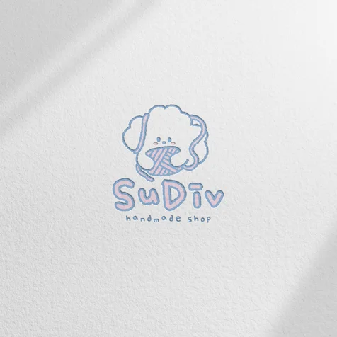 포트폴리오-SuDiv 캐릭터 드로잉 로고 디자인