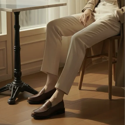 포트폴리오-AI 슈즈 비주얼 패키지 | Warm Elegance Concept