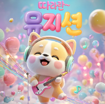 포트폴리오-키즈인더룸 테마 포스터 제작