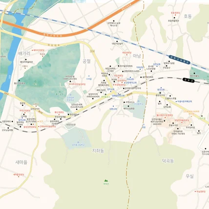 포트폴리오-시설안내 지도