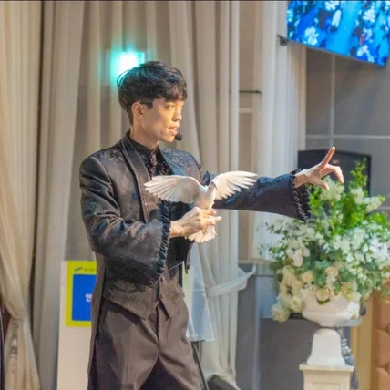 포트폴리오-[관공서 마술공연] 안산시청 지역보장 협의체 행사 마술공연