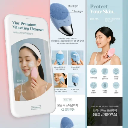 포트폴리오-뷰티상세페이지, 뷰티디바이스상세페이지, 가전제품상세페이지, 생활가전상세페이지, 상세페이지
