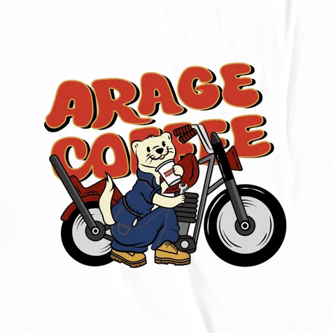 포트폴리오-ARAGE COFFEE 카페 캐릭터 로고