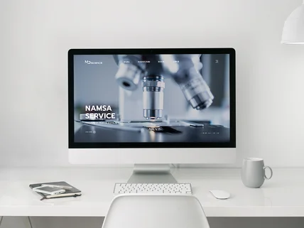 포트폴리오-MD Science 웹사이트