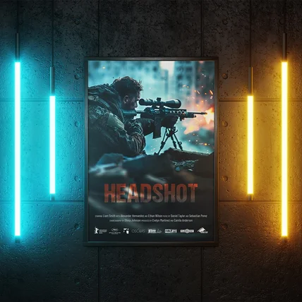 포트폴리오-극적 긴장감을 압축한 영화 포스터, 감각적인 포스터 디자인의 힘