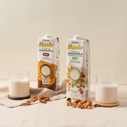 포트폴리오-[연출/촬영/보정] 이탈리아 브랜드 폴리콤 견과류 드링크 촬영