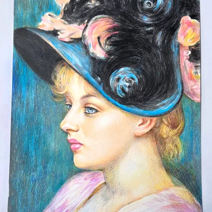 포트폴리오-색연필 드로잉