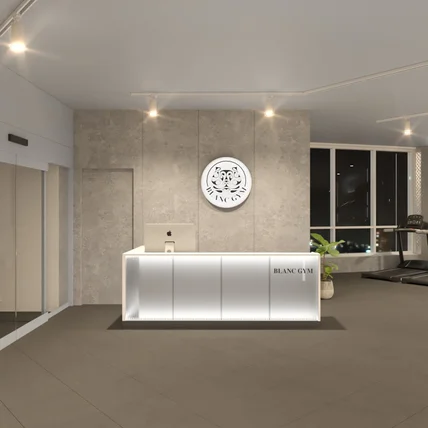 포트폴리오-2504 헬스장 모델링 3D 작업