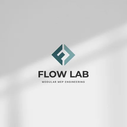 포트폴리오-플로우랩 로고 디자인 | 기업로고, 깔끔로고, 영문로고, 회사로고