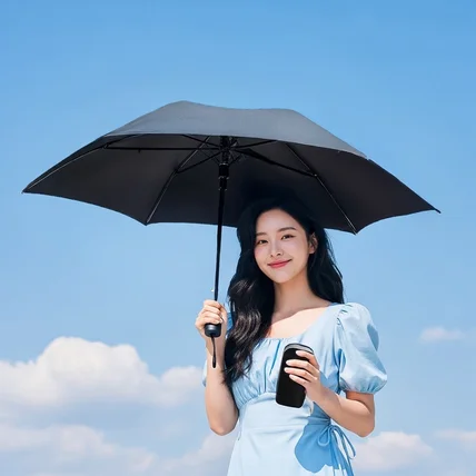 포트폴리오-휴대용 양산제품 제품컷 생성