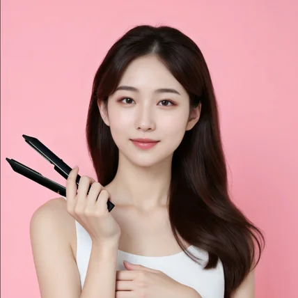 포트폴리오-헤어 고데기 제품 광고 제작