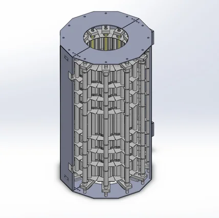 포트폴리오-압력용기의 열을 위한 IR히터