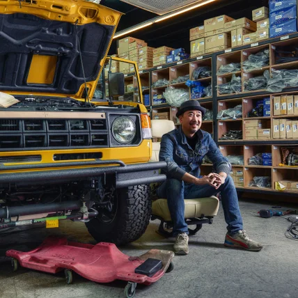 포트폴리오-[ 촬영 / 조명 / 연출 / 리터칭 ] 현대모비스 사보 인터뷰 프로필화보사진촬영