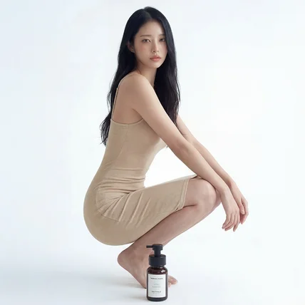 포트폴리오-AI 뷰티 모델 광고 이미지