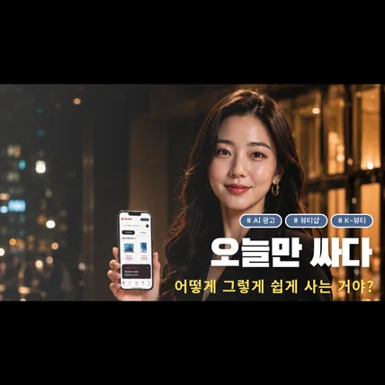 포트폴리오-[AI 광고] 오늘만 싸다 l 어떻게 그렇게 쉽게 사는 거야?