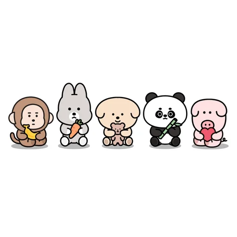포트폴리오-캐릭터 제작 및 배경적용
