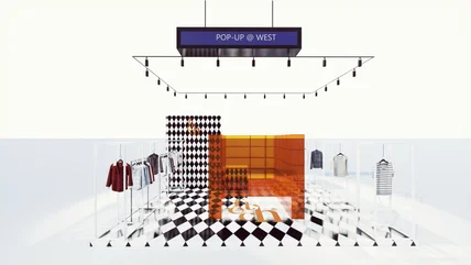 포트폴리오-의류 팝 스토어