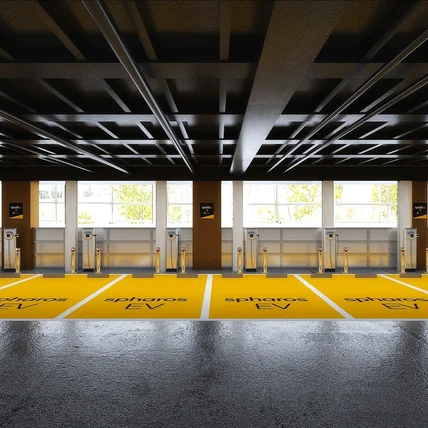 포트폴리오-전기차충전소 투시도