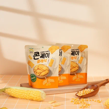 포트폴리오-콘제이 옥수수과자 패키지 영상