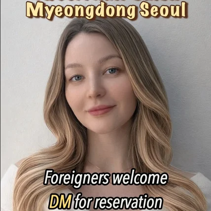 포트폴리오-[기획/편집] 외국인 관광객 대상 헤어 서비스 광고2