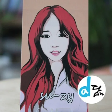 포트폴리오-머잘헤어 헤어디자이너 수지 팝아트명함