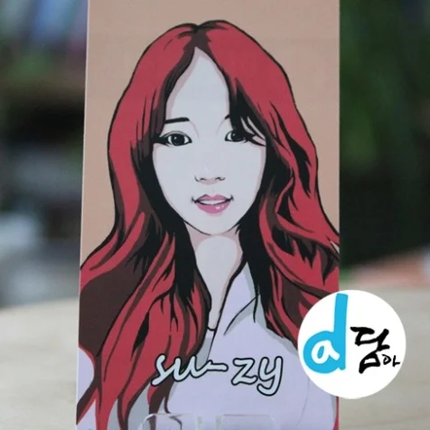 포트폴리오-머잘헤어 헤어디자이너 수지 팝아트명함
