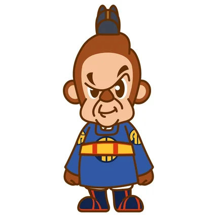 포트폴리오-tvN 드라마 <눈물의 여왕> 속 테마파크 캐릭터 '만숭이'