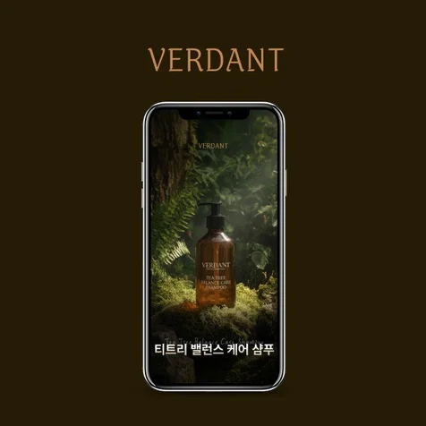 포트폴리오-[생활/욕실 용품] 버던트 티트리 샴푸 상세페이지