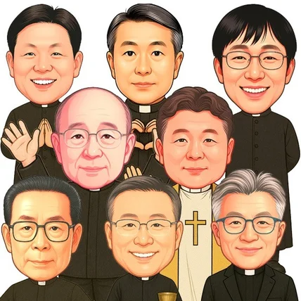 포트폴리오-디지털 캐리커쳐