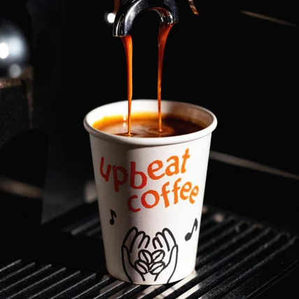 포트폴리오-upbeat coffee | 로스터리 카페 | 로고제작