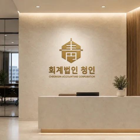 포트폴리오-회계법인청인 | 회계법인 | 로고제작