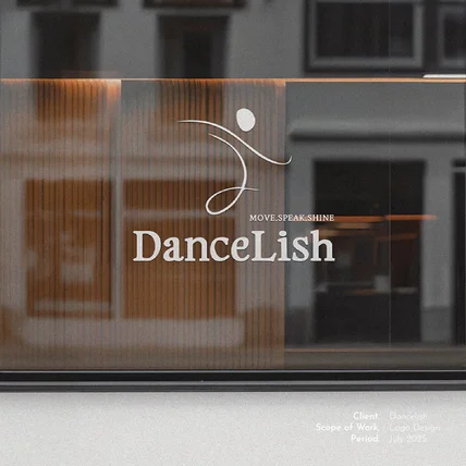 포트폴리오-Dancelish Logo Design