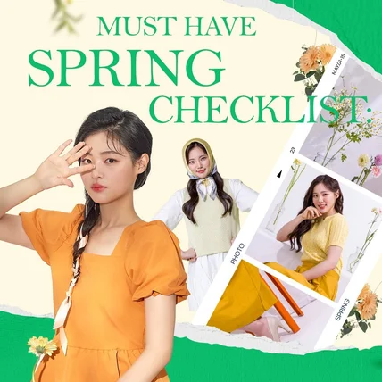 포트폴리오-인스타그램_봄맞이 패션 썸네일