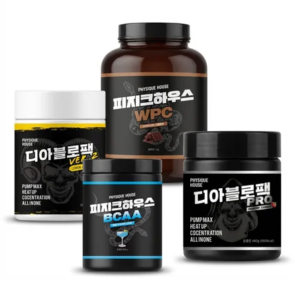 포트폴리오-피지크하우스 프로틴 라벨 디자인