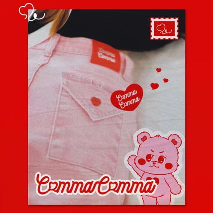 포트폴리오-'comma' 캐릭터 브랜드 디자인