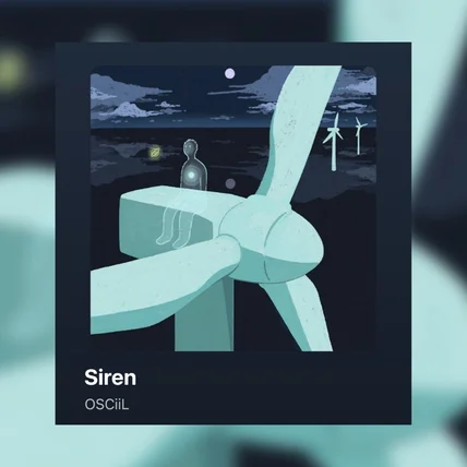 포트폴리오-앨범커버 [OSCiiL-Siren]