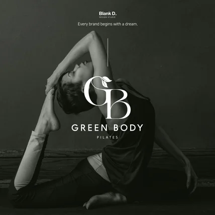 포트폴리오-[필라테스] GREEN BODY PILATES 로고 디자인