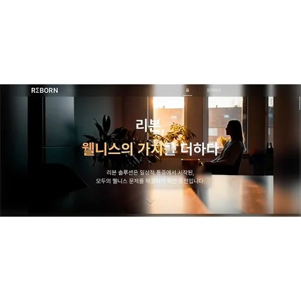 포트폴리오-[반응형 웹, Web] 기업형 홈페이지 -(주)리본솔루션