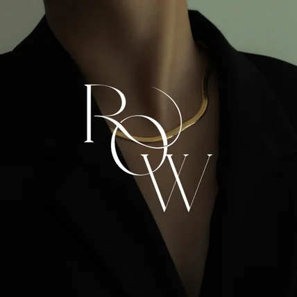 포트폴리오-[여성의류 브랜드 로고] ROWa