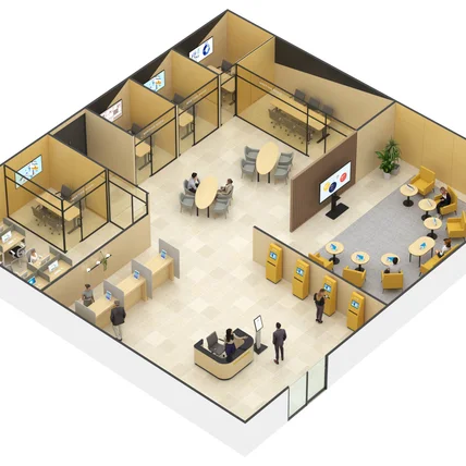 포트폴리오-미래형점포 투시도