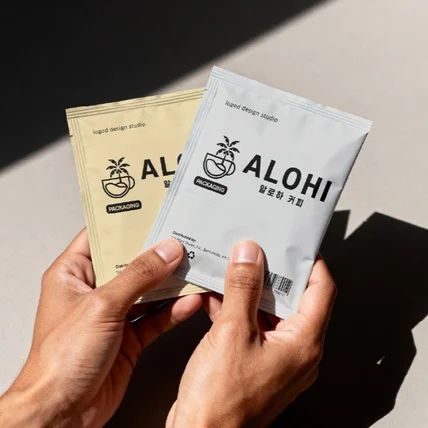 포트폴리오-감성 카페 로고 제작 사례