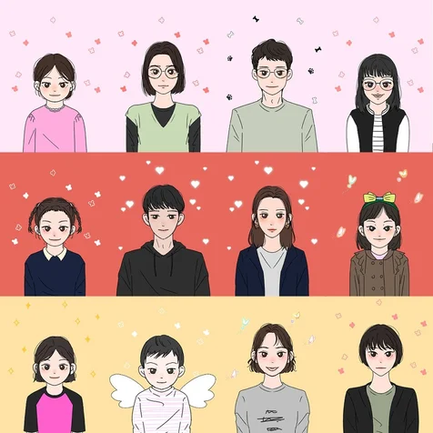 포트폴리오-'제2회 봉산&로제비앙 가을빛축제' 캐리커처 체험 행사