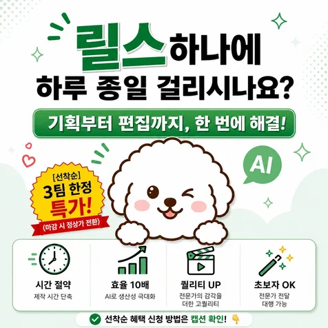 포트폴리오-인스타그램 릴스 제작 및 편집